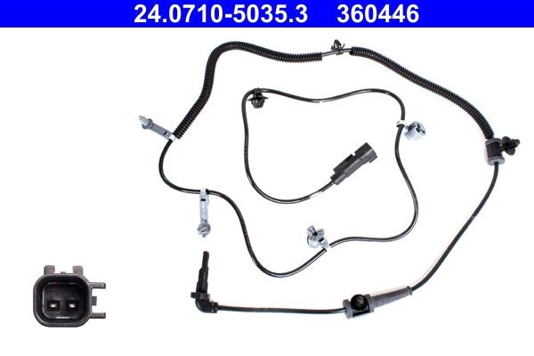 ATE ABS-givare 24.0710-5035.3 24.0710-5035.3 ATE abs-sensor CHEVROLET ORLANDO