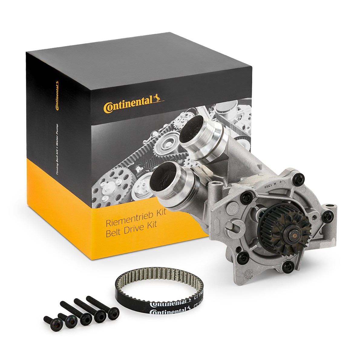 Ūdenssūknis + Zobsiksnas komplekts CONTITECH CT1143WP2 CONTITECH CT1143WP2 Ūdens sūkņi + zobsiksnas komplekts AUDI TT 2007