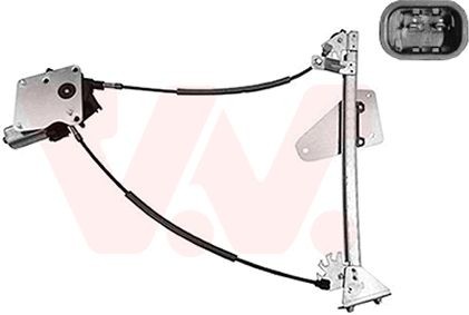 VAN WEZEL Fönsterhiss 2759261 2759261 VAN WEZEL fönsterhissar MAZDA 626