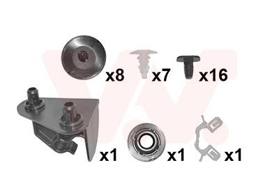 VAN WEZEL Σετ τοποθέτησης, καπό μηχανής 3341797 Καπό VAN WEZEL SILVIA 3341797 φθηνά