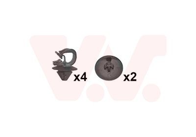 VAN WEZEL Kit montaggio, Cofano motore 4371797 4371797 Cofano anteriore VAN WEZEL RENAULT MEGANE costo