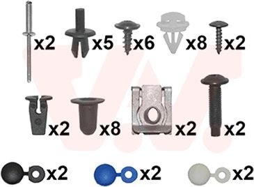 VAN WEZEL Montáżna sada, Nárazník 5747794 VAN WEZEL 5747794 Drżiak nárazníka VW Tiguan 2 AD1 cena