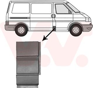Πλευρικό τοίχωμα VAN WEZEL 5874116 VAN WEZEL 5874116: Πλευρικό τοίχωμα Kia MAGENTIS 2008