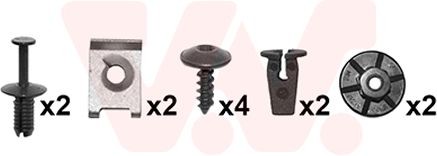 VAN WEZEL Σετ τοποθέτησης, φτερό 7622796 VAN WEZEL 7622796 Φτερό Felicia I Combi (6U5) τιμες