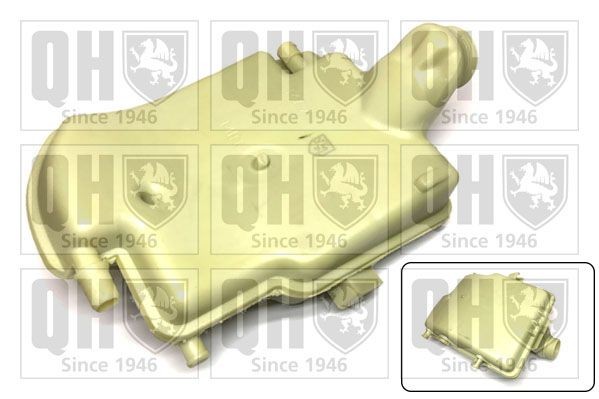 QUINTON HAZELL Kølervæskebeholder QVE567 QUINTON HAZELL QVE567 Ekspansionsbeholder NISSAN NV200 hvad koster