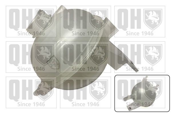 Expansietank, koelvloeistof QUINTON HAZELL QVE568 QUINTON HAZELL QVE568 Koelvloeistof tank PEUGEOT 206 2020