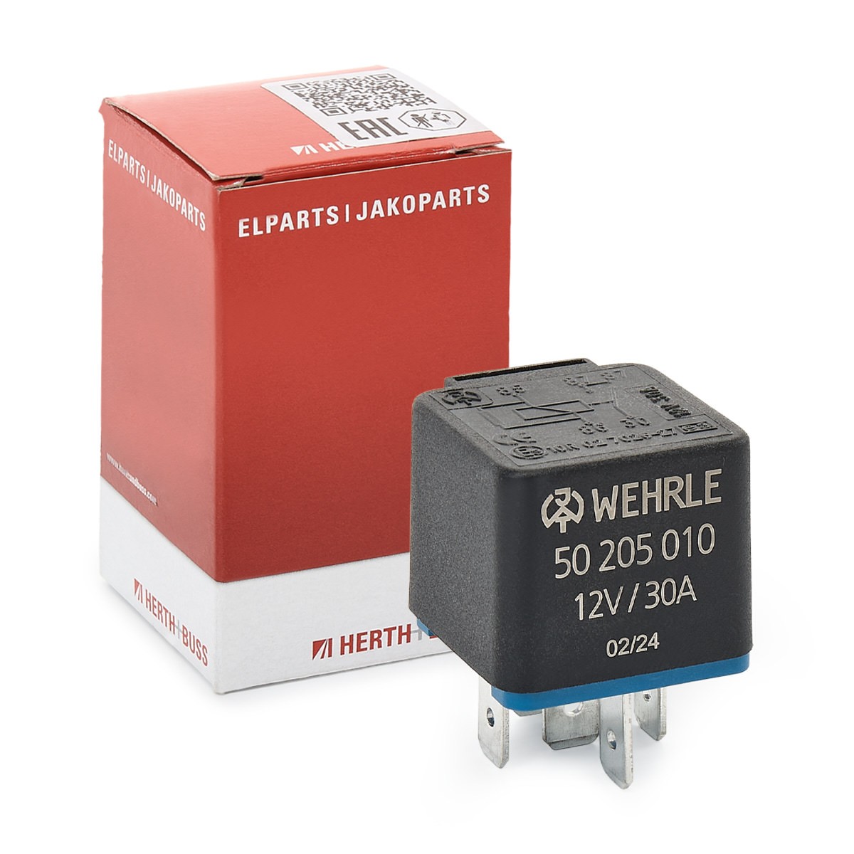 Relee, Kütusepump HERTH+BUSS ELPARTS 75614609 HERTH+BUSS ELPARTS 75614609 ALFA ROMEO 147 2009 Kütusepumba relee