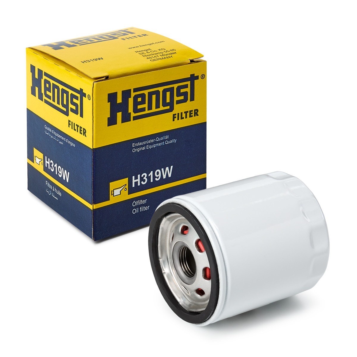 HENGST FILTER Oliefilter H319W Filters FORD USA Mustang Mk6 Cabrio: Oliefilter HENGST FILTER H319W