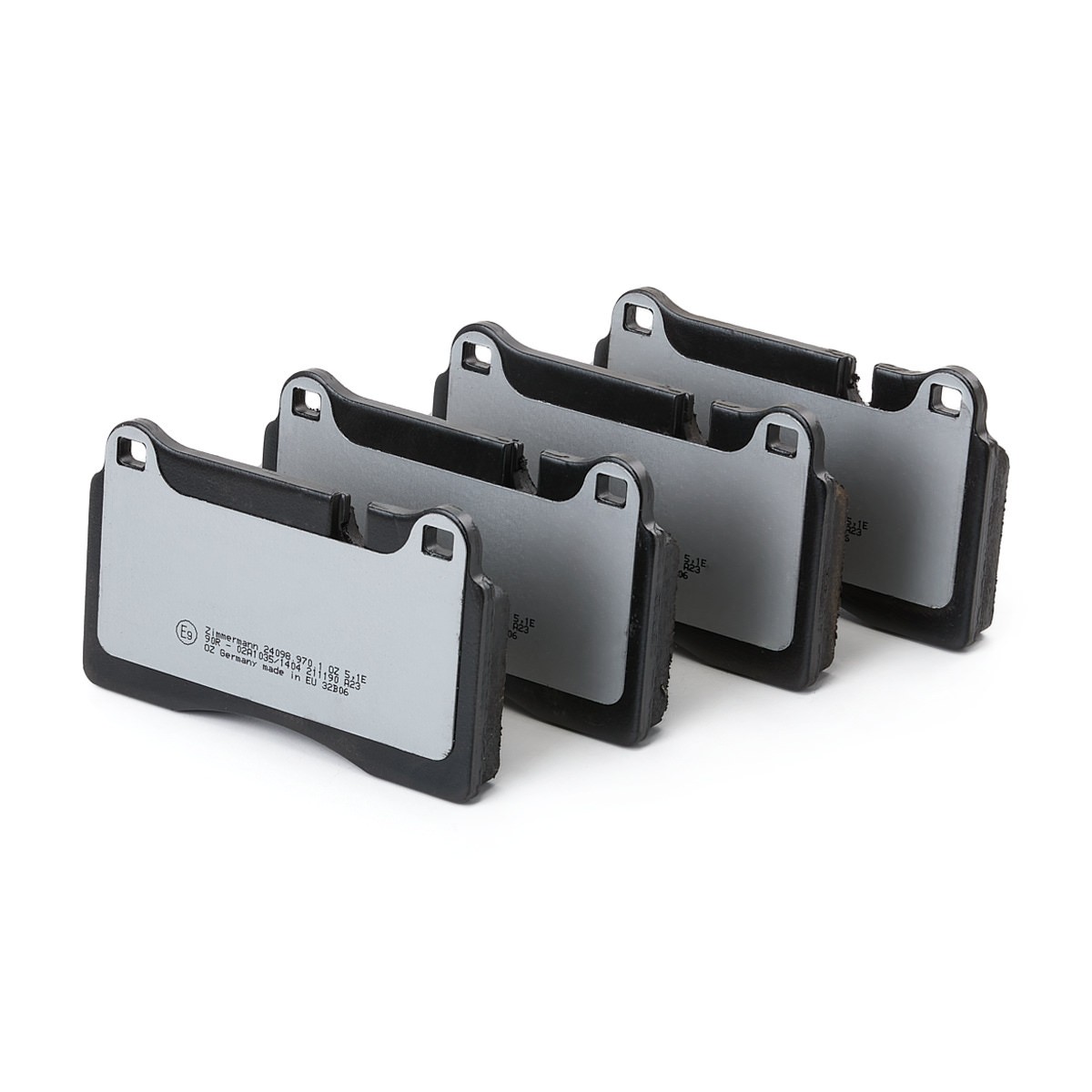 ZIMMERMANN Brake pad set 24098.970.1 SEAT EXEO ZIMMERMANN racing brake pads 240989701