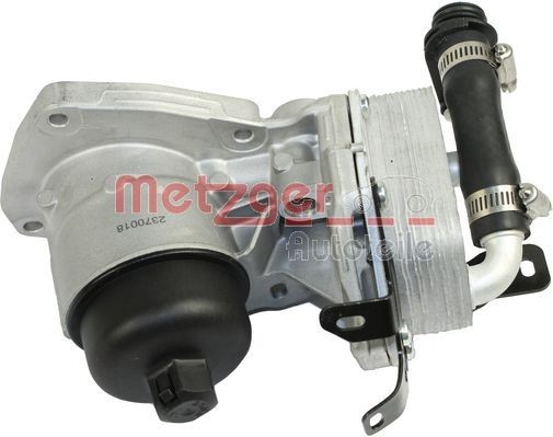 Oliekøler, motorolie METZGER 2370018 METZGER 2370018 Olieradiator PEUGEOT 4007 2008