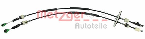 Seilzug, Schaltgetriebe METZGER 3150190 FIAT QUBO 2017 Schaltseil METZGER 3150190