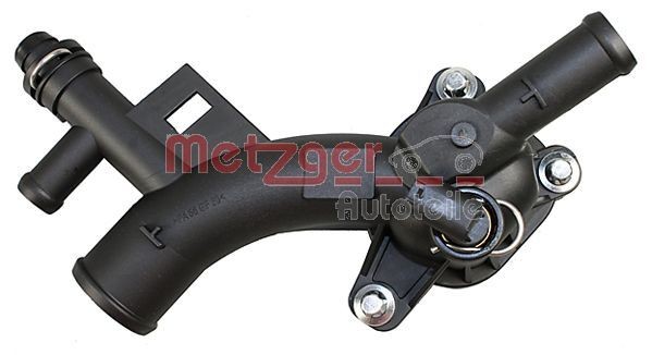 Flange do líquido de refrigeração METZGER 4010023 METZGER 4010023 Flange da água OPEL CORSA 2012