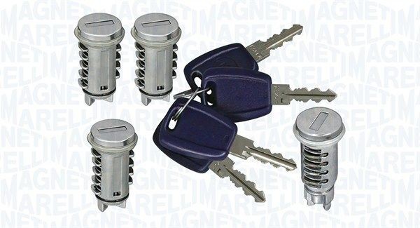 MAGNETI MARELLI Slēdzenes cilindra komplekts 350105009600 Durvju slēdzenes cilindrs MAGNETI MARELLI GRAND VOYAGER 350105009600 lēti