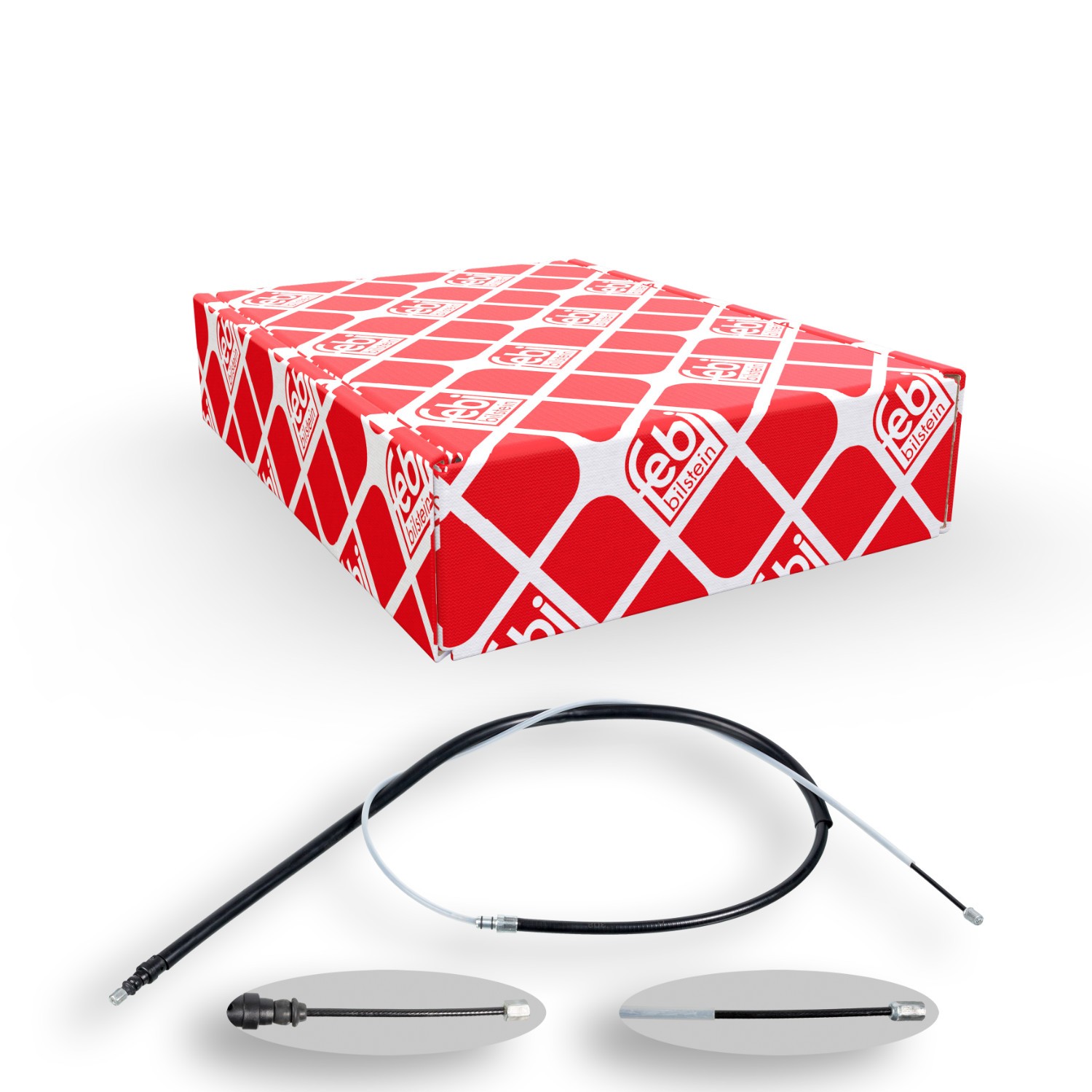 FEBI BILSTEIN Handbremsseil 101818 Handbremse, Seilzug FEBI BILSTEIN Audi A7 101818