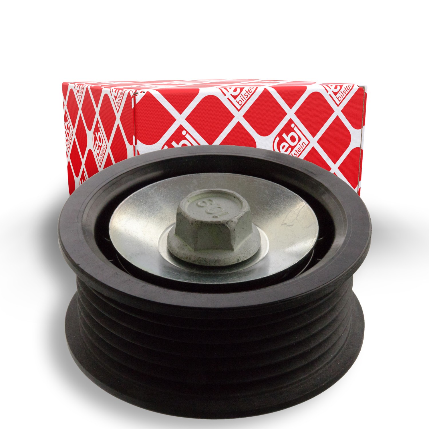 FEBI BILSTEIN Τροχαλία παρέκκλισης, ιμάντας poly-V 103978 Τροχαλια αδρανειας FEBI BILSTEIN Hyundai SANTA FE 103978