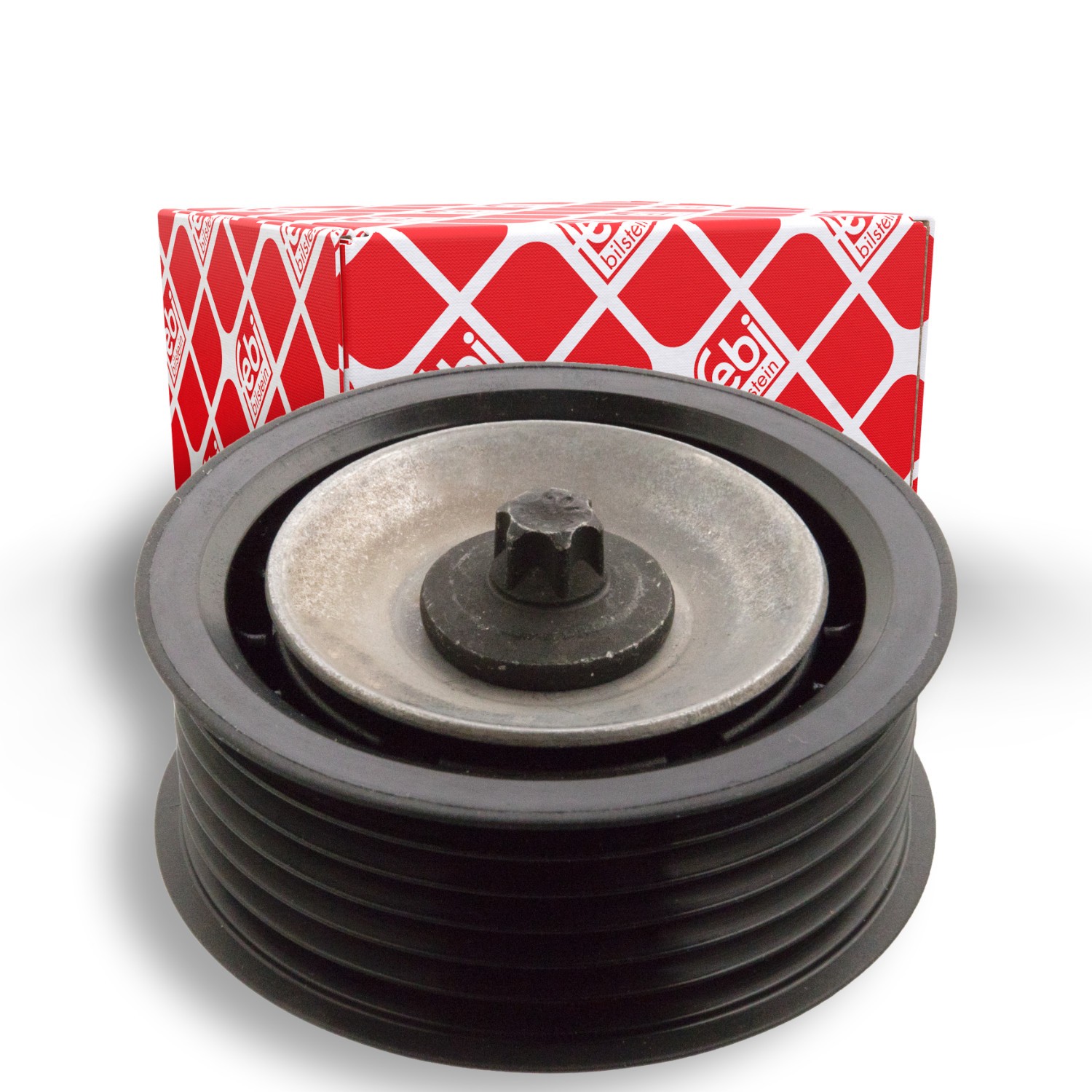 FEBI BILSTEIN Geleiderol / omdraairol v-snaren 104075 FEBI BILSTEIN 104075 Geleiderol poly v-riem Alfa Romeo 949 goedkoop