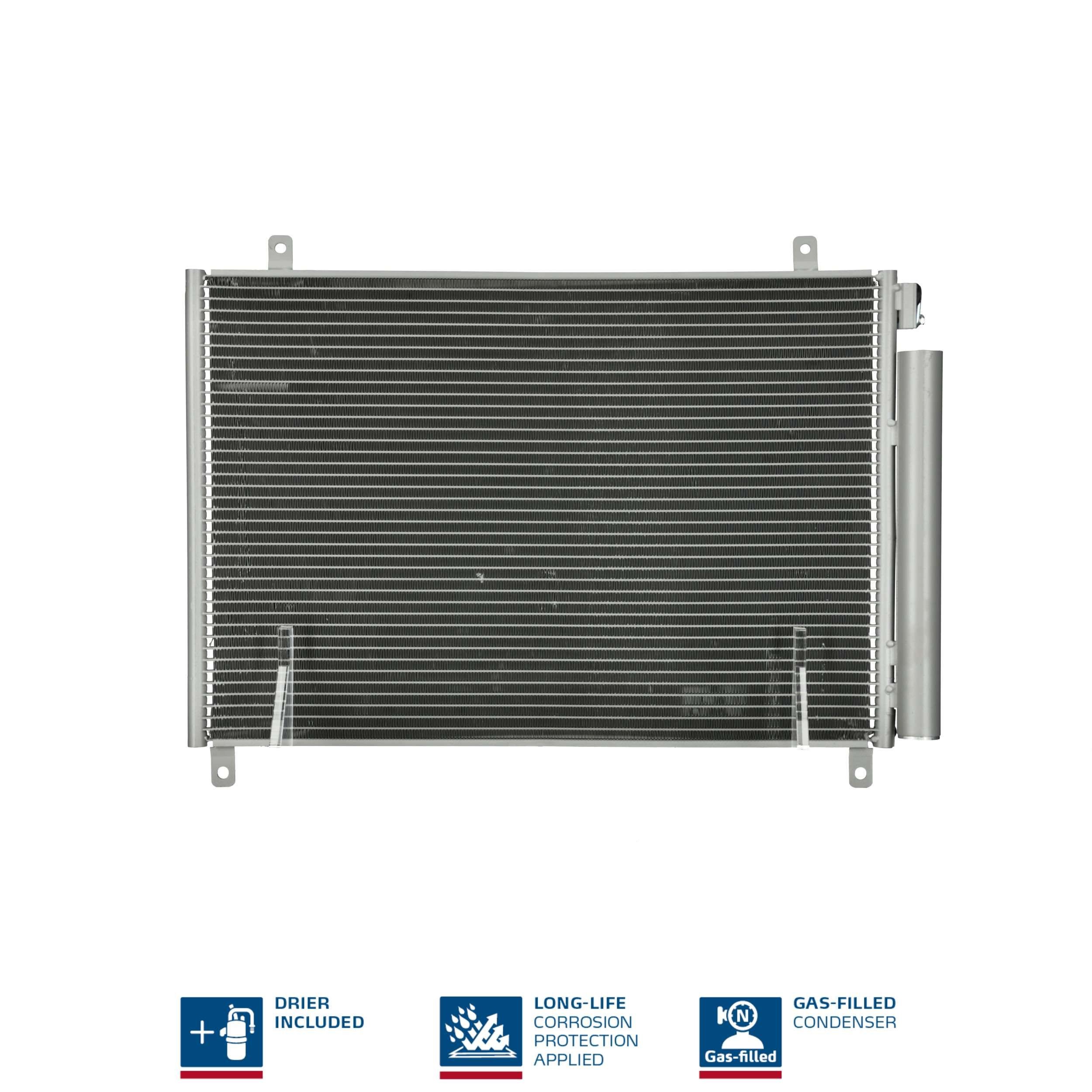 NISSENS Condenseur, climatisation 941171 Suzuki SX4 Radiateur de clim NISSENS 941171