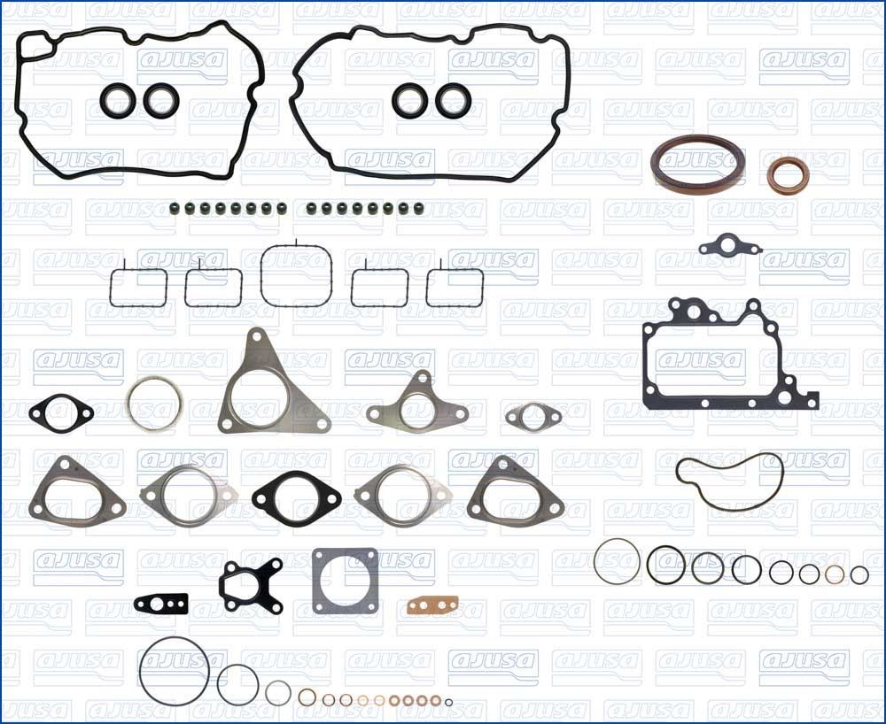 AJUSA Hel packningssats, motor 51065900 AJUSA 51065900 Packningssats vevhus Subaru Impreza GP original