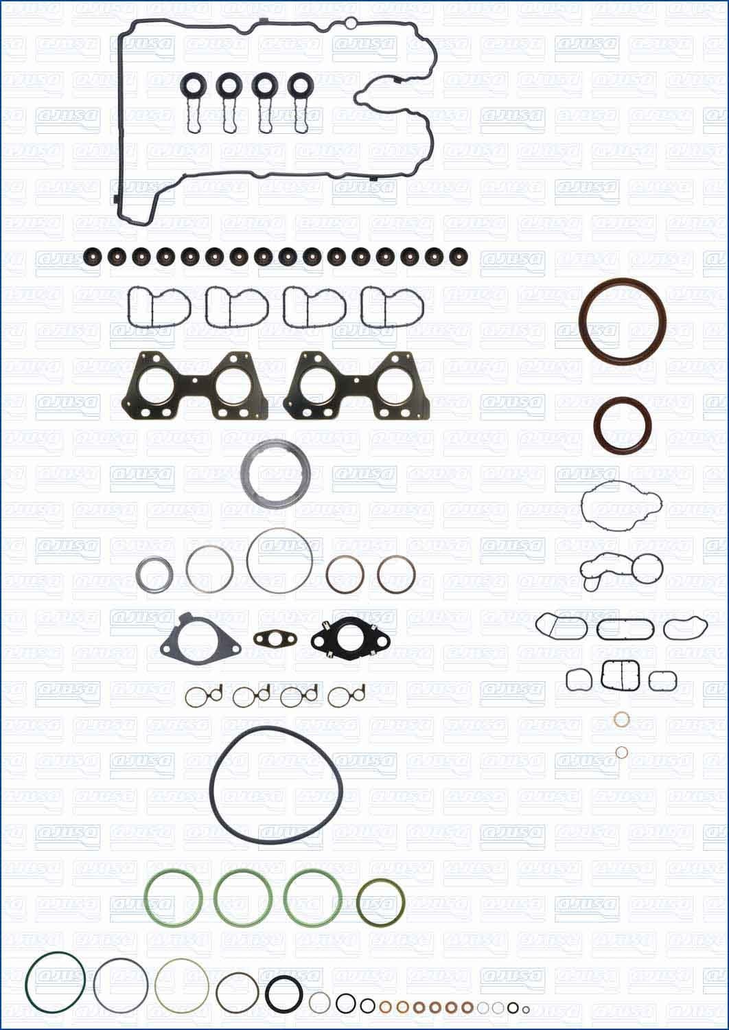 AJUSA Tetnings helsett, motor 51066400 AJUSA 51066400 originale Tetnings helsett motor Mini F55 hva koster