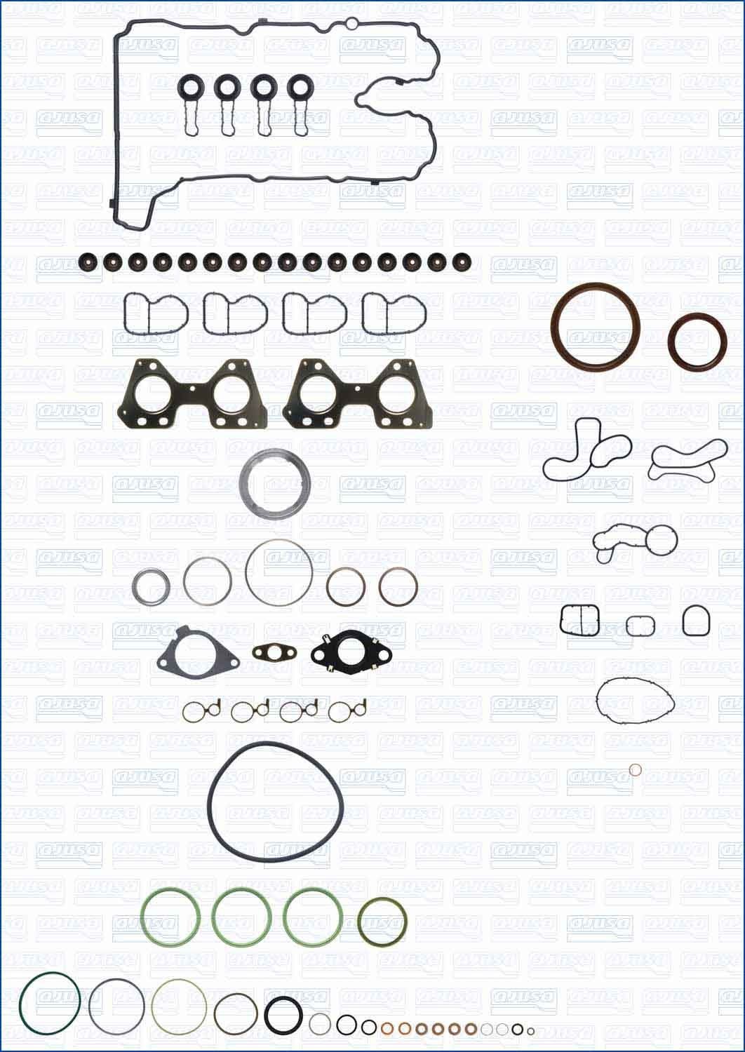AJUSA Pochette de joints moteur 51066500 AJUSA 51066500 Jeu de joints d'étanchéité carter de vilebrequin BMW F25 prix