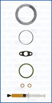 AJUSA Σετ τοποθέτησης, φορτιστής JTC11988 Φλάντζα υπερπληρωτή καυσαερίων AJUSA X1 JTC11988 φθηνά