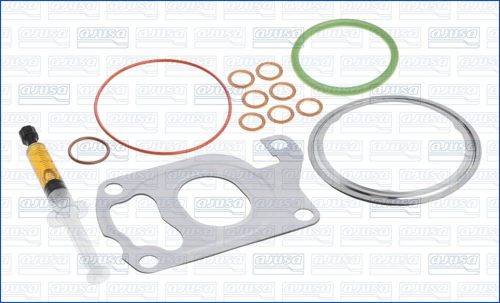 AJUSA Mounting Kit, charger JTC11997 AJUSA JTC11997 genuine BMW F16 mounting kit exhaust system price