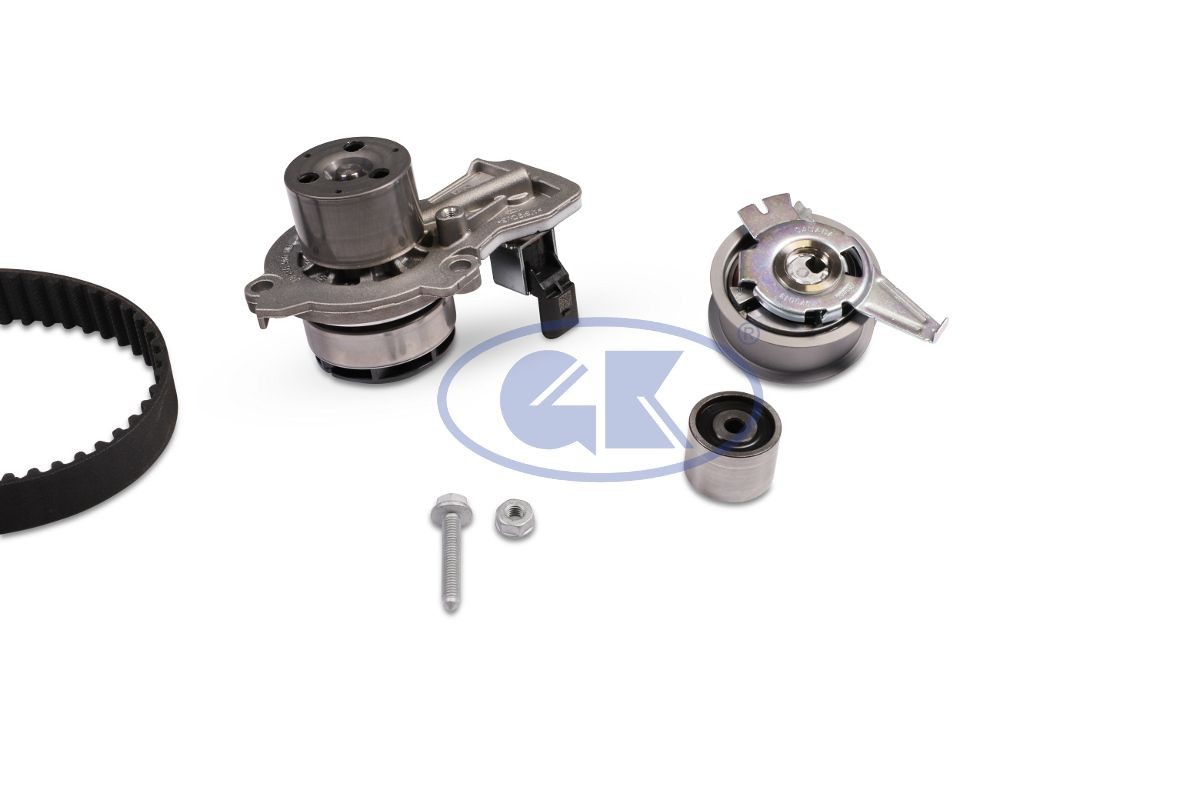 GK Water pump and timing belt kit K980326A SKODA KAROQ GK timing belt and water pump K980326A