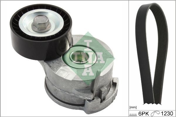 INA Drivremssats 529 0292 10 529 0292 10 INA drivremskit CITROЁN XSARA