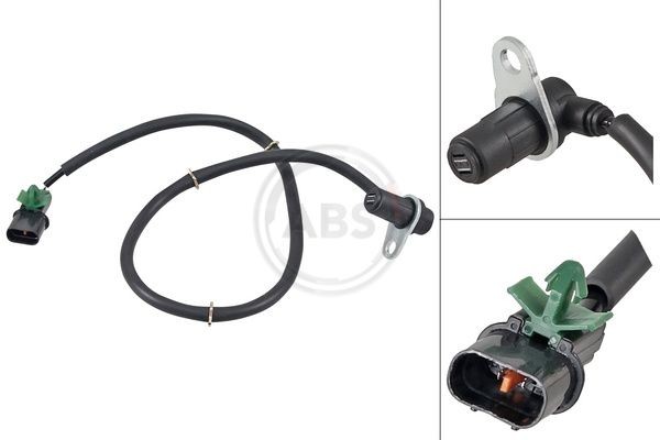 ABS-givare A.B.S. 31629 A.B.S. 31629: Sensor hjulvarvtal Mitsubishi PAJERO SPORT 2012