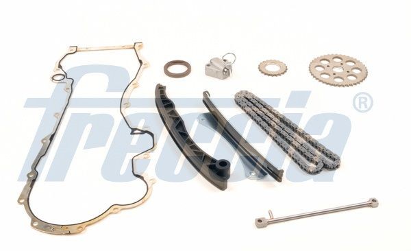 FRECCIA Sada rozvodovej reťaze TK08-1083 Riadiaca retaz FRECCIA Peugeot 308 TK08-1083