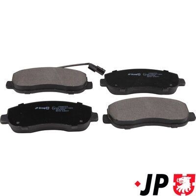 JP GROUP Plaquettes de frein 1263607510 Renault ESPACE Plaquette de frein sport JP GROUP 1263607510