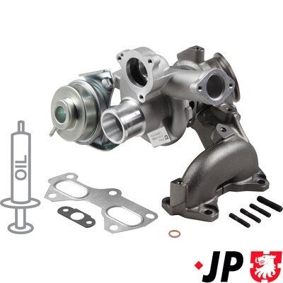JP GROUP Turboaggregat 3317400500 3317400500 JP GROUP turbo ALFA ROMEO 147