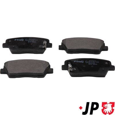 JP GROUP Brzdové doštičky/platničky 3663700510 3663700510 Brzdové platničky JP GROUP HYUNDAI H100