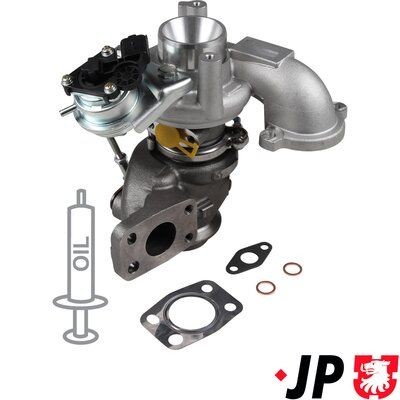 JP GROUP Turbocompresseur 4117400400 Citroën DS3 Turbocompresseur JP GROUP 4117400400