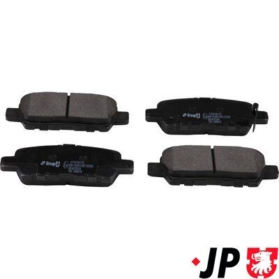 JP GROUP Brzdové doštičky/platničky 4763700110 Športové brzdové doštičky JP GROUP LIANA 4763700110 lacné