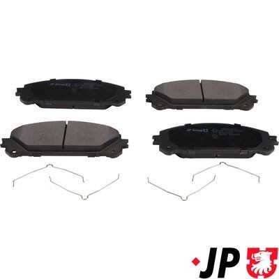 JP GROUP Piduriklotsid 4863607510 JP GROUP 4863607510 Piduriklotsid LEXUS NX II (AZ20) 350 (TAZA25) 279 hj 2022