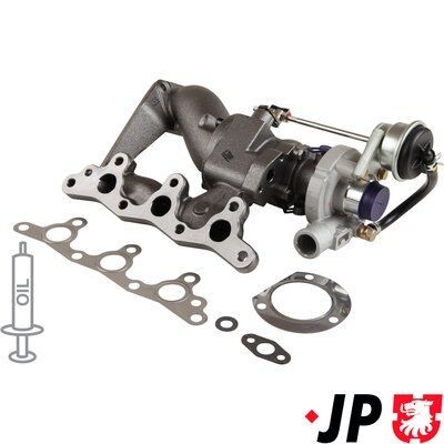 Turbocompressor JP GROUP 6117400200 JP GROUP 6117400200 Turbocompressor SMART CITY-COUPE 2004