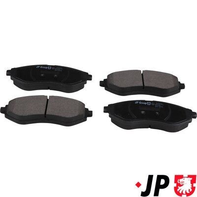 JP GROUP Piduriklotsid 6363603210 Sport piduriklotsid JP GROUP CORVETTE 6363603210 odav