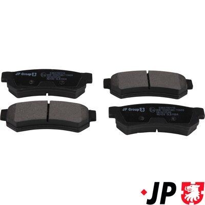 JP GROUP Kit pastiglie freni 6363700110 JP GROUP 6363700110 Pasticche dei freni Chevrolet Nubira Sedan originali prezzo