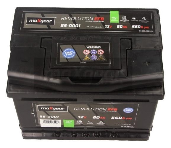 MAXGEAR Batteria 85-0001 85-0001 REVOLUTION costo Batteria MG METRO MAXGEAR