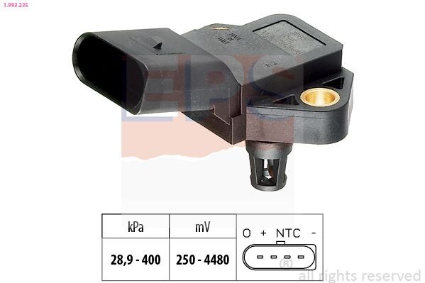 EPS Snímač plniaceho tlaku 1.993.235 Snímač plniaceho tlaku EPS X6 1.993.235 lacné