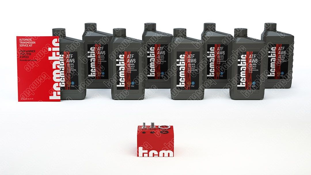 Olieverversingsset voor automatische transmissie TCMATIC 105.101.1002 TCMATIC 105.101.1002: Transmissie-oliefilter Land Rover RANGE ROVER EVOQUE 2024