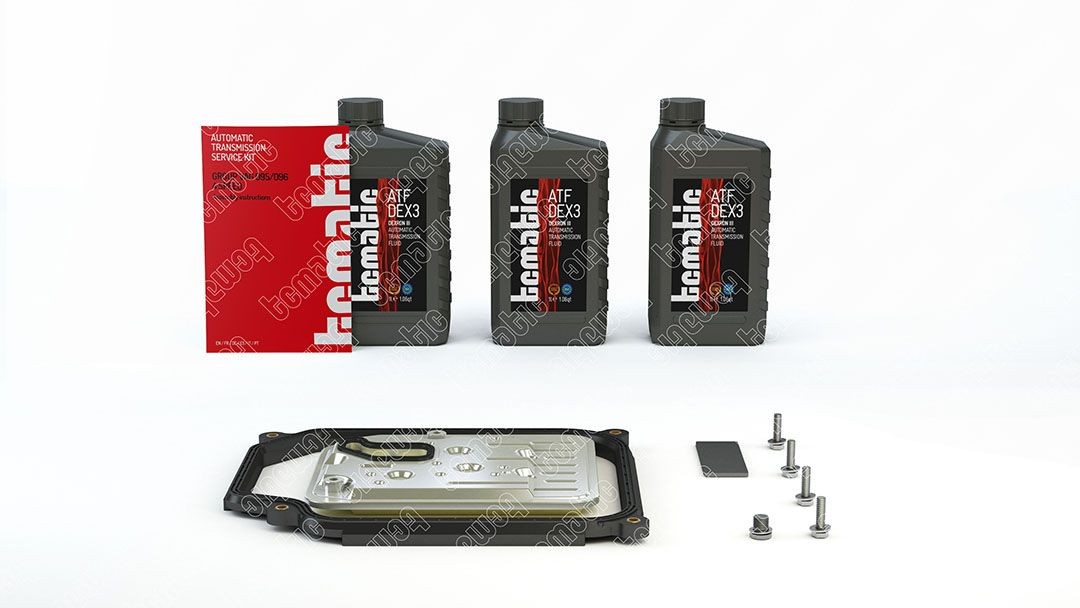 TCMATIC Olieverversingsset voor automatische transmissie 105.106.0007 TCMATIC 105.106.0007 originele Artikelset, olieverversing-automaat T4 kosten