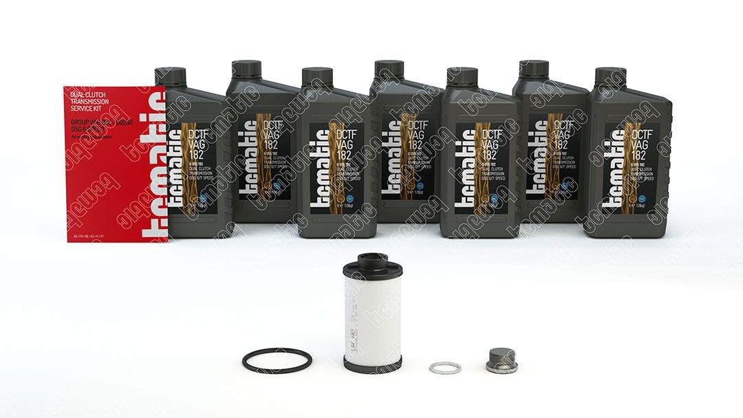 TCMATIC Kit tagliando cambio automatico 105.106.1005 TCMATIC 105.106.1005 Kit componenti, cambio olio-cambio automatico Volkswagen POLO originali