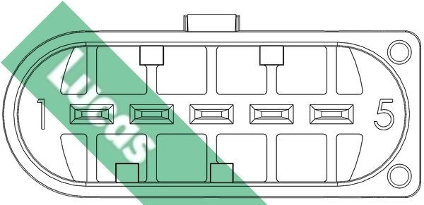 LUCAS Mass air flow sensor FDM5033 FDM5033 LUCAS maf sensor BMW