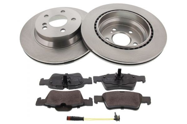 MAPCO Kit de travões 47814/1 MAPCO 47814/1 Discos e pastilhas de travão Chevrolet EVANDA originais