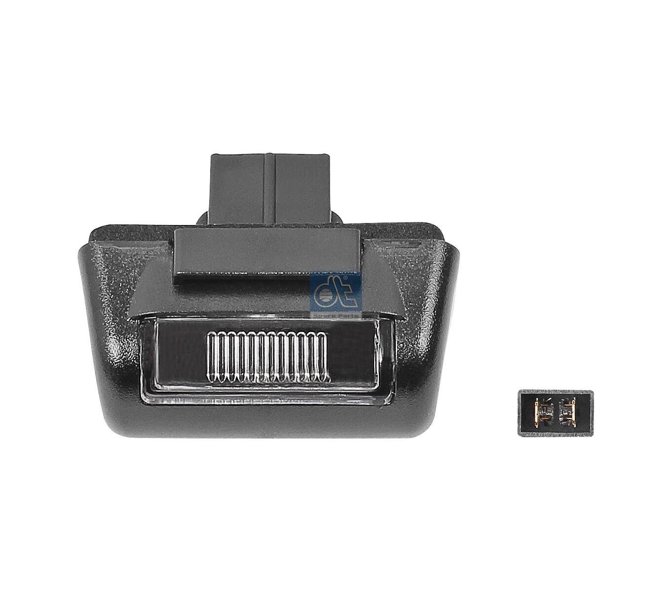 DT Spare Parts Licence Plate Light 13.77651 13.77651 DT Spare Parts number plate light bulb for PEUGEOT 308