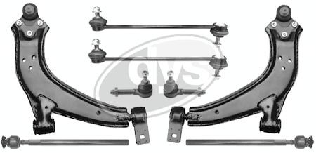 DYS Remkomplekts, Neatk. balstiekārtas šķērssvira 29-23733 Montāžas komplekts neatkarīgās balstiekārtas svira DYS IVECO 29-23733