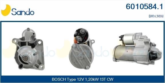 SANDO Startmotor 6010584.1 MINI startmotor SANDO 6010584.1