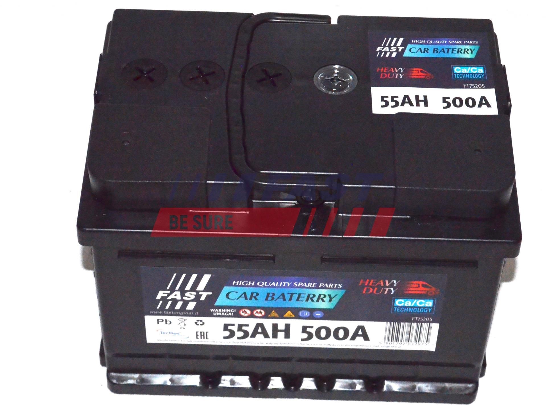 FAST Startbatteri FT75205 Bilbatteri FAST Subaru OUTBACK FT75205